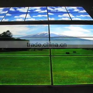 2X3,1200*600 Mountain Image Illuminating LED Wall Panel thumbnail-1