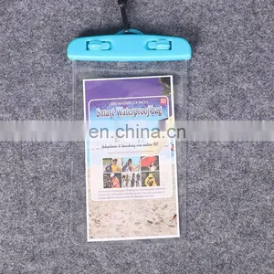 Top Selling Universal Swimming PVC Cover Ip68 for Iphone X Xs Waterproof Phone Case Bag thumbnail-1