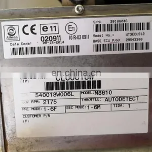 Allison 4500 RDS Transmission Control Module (TCM) Part 29543300 2953928 thumbnail-2
