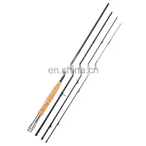 New Portable High Quality Ultra Light Carp Fishing Rod 2.6m Carbon Fiber Rod 4 Section Ultra Light Fly Rod With Rubber Cork Rod thumbnail-2