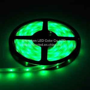 Good Price SMD5050 Single GREEN Color30pixel/meters DC12V DC24V 7.2W Flexible Led Light Low Voltage Led Strip Light thumbnail-5