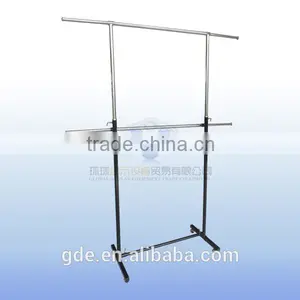 Metal Chrome-spray Simple Removable Garment Rack for Sale thumbnail-2