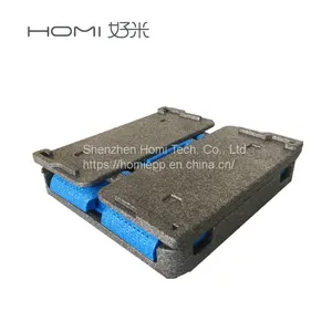 Portable Foldable Black EPP Foam Flip Box Car Storage Outdoor Picnic Expanded Polypropylene Packaging Box With Texturing Surface thumbnail-2