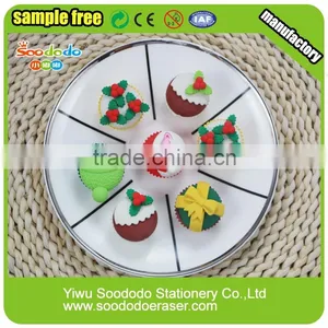 Fancy Kids Toy Christmas Erasers thumbnail-4