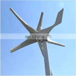 Household Small Wind Turbine 12V 24V 48V Wind Turbine 300W 400W 500W 3 5 Blades Small Wind Generator Price thumbnail-1