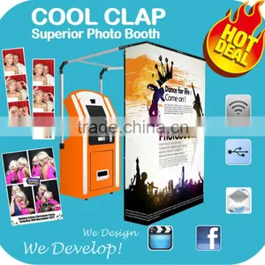 Self-Service Photobooth With Kiosk For Christmas Wedding Events Decoration thumbnail-1