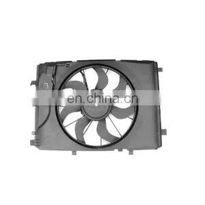 High Quality 12V Fan Car Auto Cooling Fan Blower Radiator Fan Shroud With Holding Frame OEM 246 500 0093 2465000064 thumbnail-1