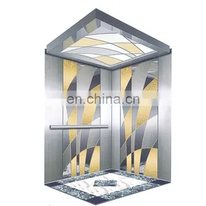 High Speed Passenger Ascenseur Pas Cher, China Manufacturer Hotel Used Elevator thumbnail-2