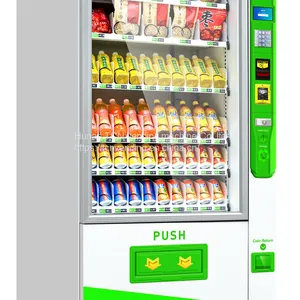 TCN ITL Paper Money Acceptor and NRI Coin Manager Vending Machine With Nayax Bank Card Reader thumbnail-3
