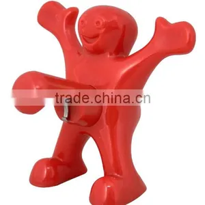 Creative Wine Accessories Red Men Bottle Opener, Corkscrew and Stopper thumbnail-6