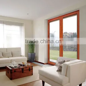 Top Quality Aluminum Composite Wood Casement Windows for House thumbnail-1