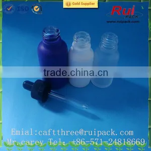 20ml 30ml Glass Frosted Dropper Bottles With Child and Tamper Resident Cap thumbnail-4