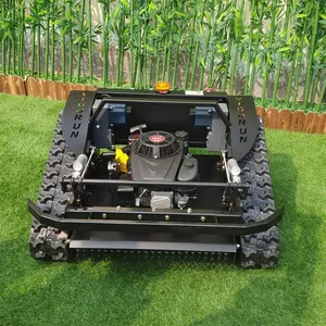 Remote Control Slope Mower, China Remote Control Hillside Mower Price, Remote Control Lawn Mower With Tracks for Sale thumbnail-3