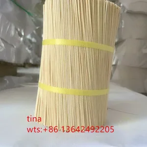 Jiangxi bamboo Sticks 8/9/12 Inches China Raw Agarbatti India Round Natural Incense Bamboo Stick for Incense Stick thumbnail-4