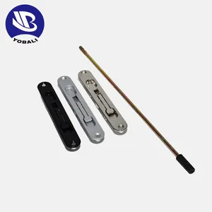 Door and Window Hardware Zinc Alloy Flush Bolt Flush Lock Aluminium Sliding Door Flush Bolt thumbnail-1