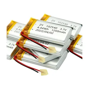 High Energy Density ZonYou Factory Direct 1200mAh 102540 Lithium Polymer Battery for Power Tools Consumer Electronics 500 Cycles thumbnail-4