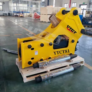 YTCT Side Type Hydraulic Breaker Hammer SB40 SB81 SB121 for 6-35Ton Excavator Rock Breaker thumbnail-4