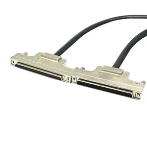 100-Pin HPDB100 Male-to-Female SCSI Cable With Metal Housing thumbnail-1