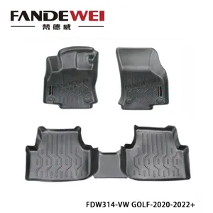 Use for VOLKSWAGEN Golf 3D Auto Carpet Car Floor Mat Luxury Carpet Easy to Clean Anti-slip Makers Custom All Weather Zero Formaldehyde Waterproof thumbnail-4