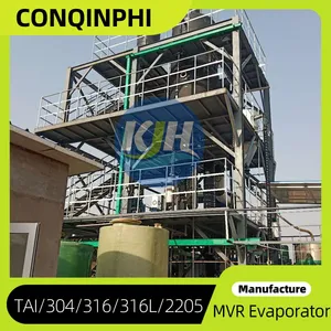Fabrikdirekt angebotener gerührter Dünnschichtverdampfer, ISO 9001-konform, rund um die Uhr (24/7) After-Sales-Support thumbnail-3