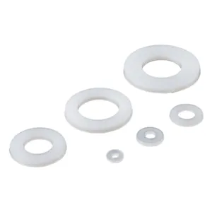 Nylon Washer Black Plastic Flat Washer Insulating Shock-absorbing Wear-resistant Self-lubricating thumbnail-1