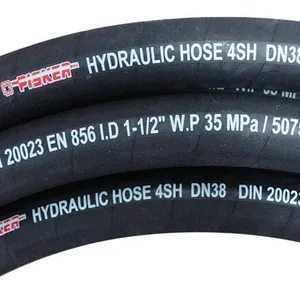 Professional Production of Pisker Brand Black or Colored High-pressure Rubber Hoses, Hydraulic Beer Hoses and Oil Pipes thumbnail-1