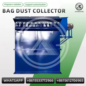 Automatic Pulse Jet Baghouse Dust Collector Industrial Bag Filter Dust Remover System With Explosion‑proof Option thumbnail-2