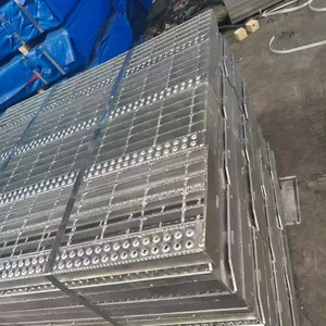 Hot Dipped Galvanized Platform Grating Heavy Load Welded Steel Bar Grating for Industrial Walkway thumbnail-2