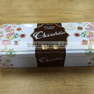 CCTB-T001 Gift Chocolate Fancy Tin Box With Embossing Logo thumbnail-1