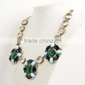 Kundan Jewellery Statement Necklace Jewelry Semi Precious Stone Necklace thumbnail-2