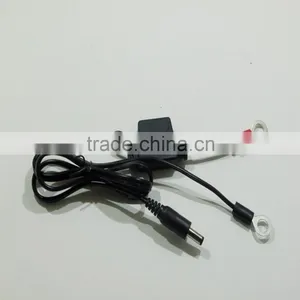 UL SPT-1 18AWG Cable With DC 5521plug , Molding 3A Fuse and 8.5mm Ring Termional Cable Set thumbnail-3