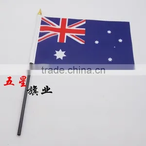Wholesale Hand National Flag in Australia Design thumbnail-1