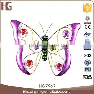 New Product Popular 42x2x41CMH Art Wrought Iron Butterfly Wall Decor thumbnail-1
