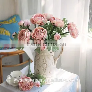 Aestheticism in Europe and the Lotus High-end Simulation Flower European Fake Flowers Home Table Decoration thumbnail-3