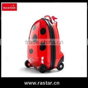 Rastar Hot Seller Kids Ladybug Luggage Trolly Bag With Remote Controller thumbnail-1