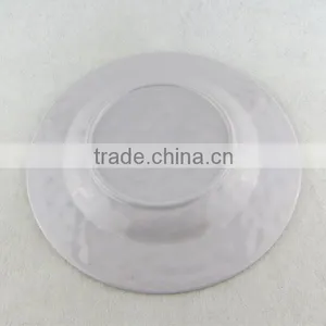 Euro Food Stardard Custom Logo 8.5" Round Melamine Plastic Weight Plates thumbnail-3