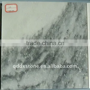 Decorative White With Grey Marble thumbnail-1