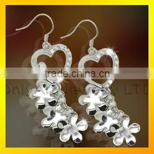 New Design Fashion Earring Findings Wholesale Silver 925 Fancy Stud Earring thumbnail-3