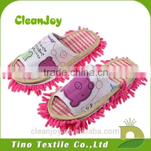 High Quality Custom Chenille Women Bathroom Slipper thumbnail-3