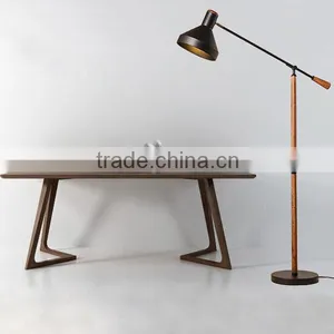 Wooden Modern Floor Lamp thumbnail-1