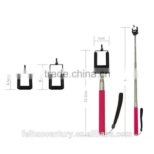 2016 New Products Bluetooth Monopod Multifunction Selfie Stick Handheld Stick Wireless Monopod Selfie Stick With Remote thumbnail-3