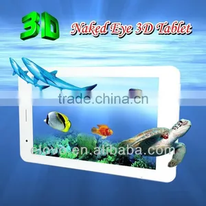Naked Eye 3d Tablet pc 7inch Built-in 2g/3g Support Multi-languages thumbnail-1