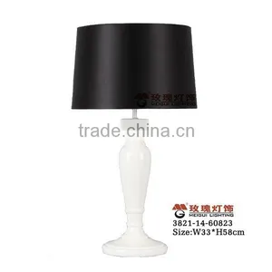 Black Table Lights in Wood for Nightstand thumbnail-2