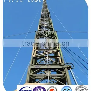 Four Legged Guyed Mast Communication Tower thumbnail-1