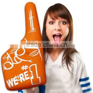 Advertising PVC Inflatable Cheering Hand ,inflatable Finger Hand With Custom Logo Belgium Inflatable Hand for Promotion thumbnail-5