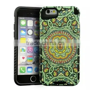 Two in One Cae for Iphone 6 With Colors Pictures Hard PC+TPU Materil More Protective thumbnail-3