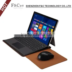 Universal Leather pu Case for 10" 12" Tablet Sleeve Black Cover Pouch thumbnail-1