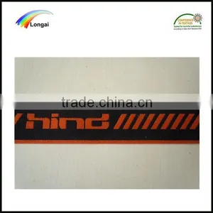Eco-friendly 100% Polyester Jacquard Garment Elastic Webbing thumbnail-1