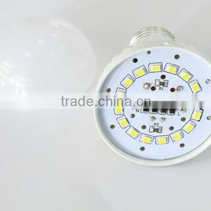 Plastic PC Shell LED Bulbs, 5W 7W Bulb Light, SMD Jiangmen Manufacturer E27 Bulb Lamp thumbnail-2