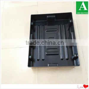ABS Material Plastic Thick Black Vacuum Forming Back Shell thumbnail-2
